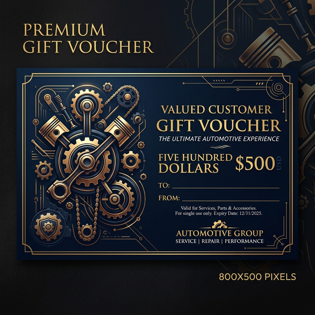 Takapuna Mufflers Premium Gift Voucher