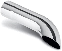 Curved exhaust extension EX38C - Takapuna Mufflers